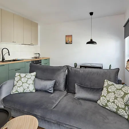 Lasek Marcelinski Modern Studio Apartment Posen